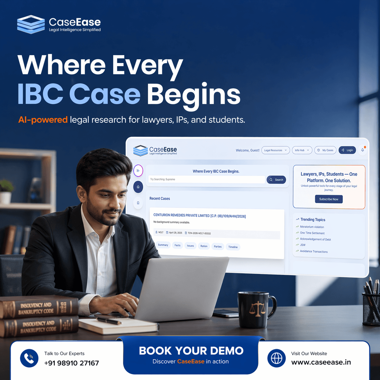 IBC case research ad creative